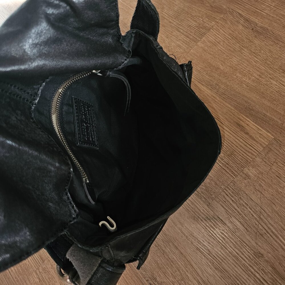 Lucky Brand Leather Black Over-the-Shoulder Bag - Picture 4 of 7